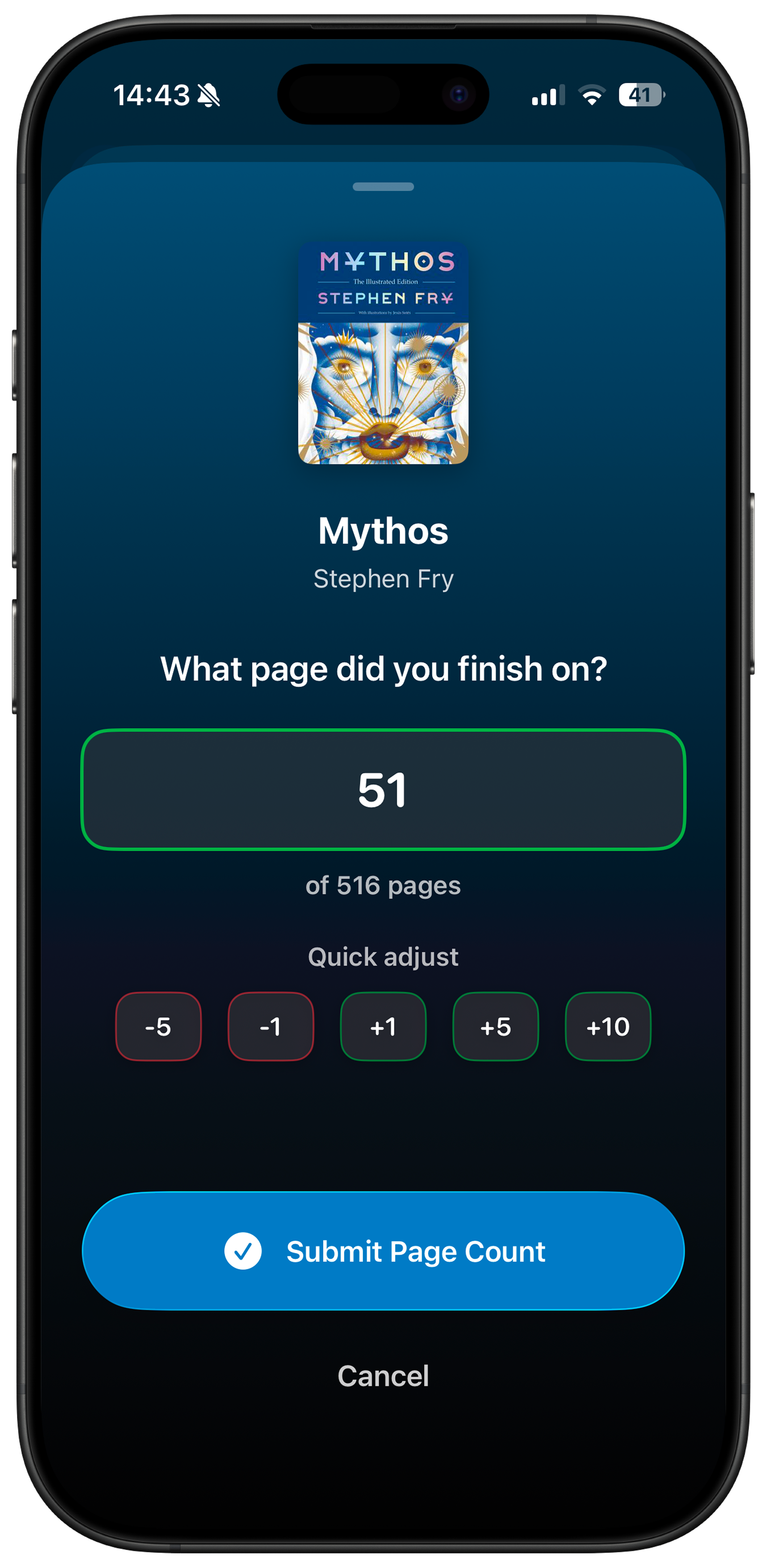 Finish Reading Session